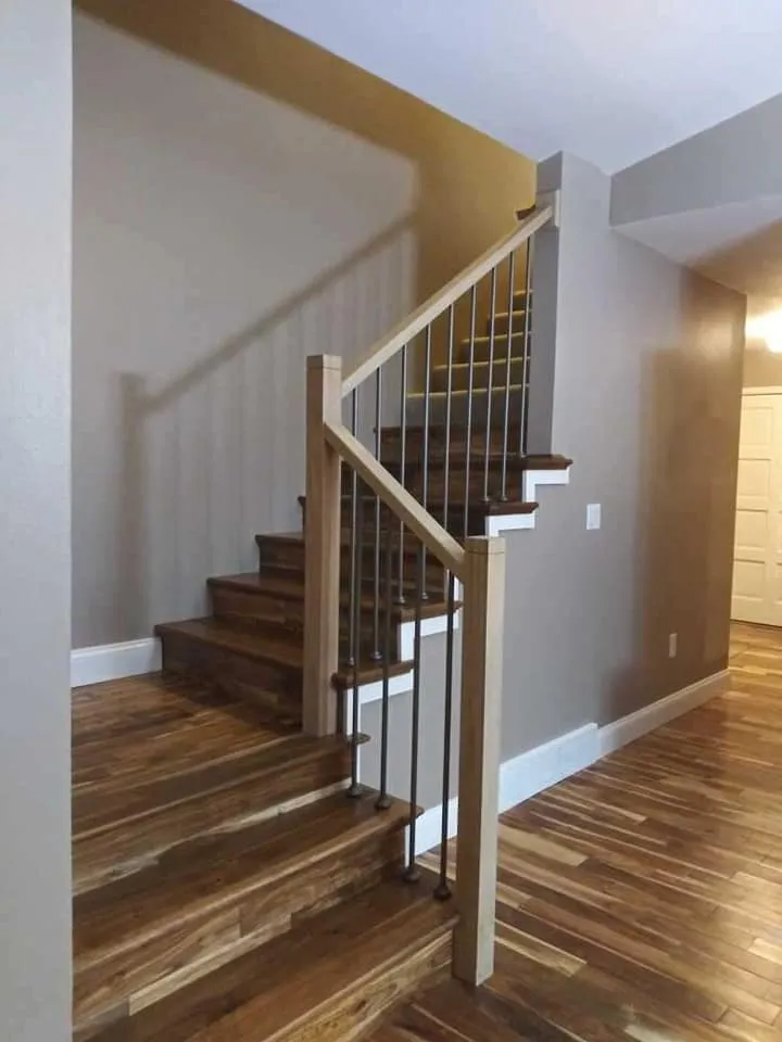 carpentry/trim - stairs project #1 - image #1